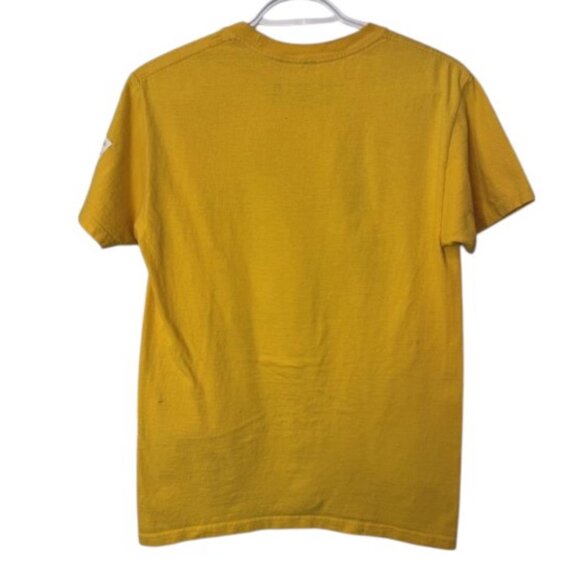 Sesame Street crew neck Bert and Ernie t-shirt design yellow youth size S - Picture 3 of 6